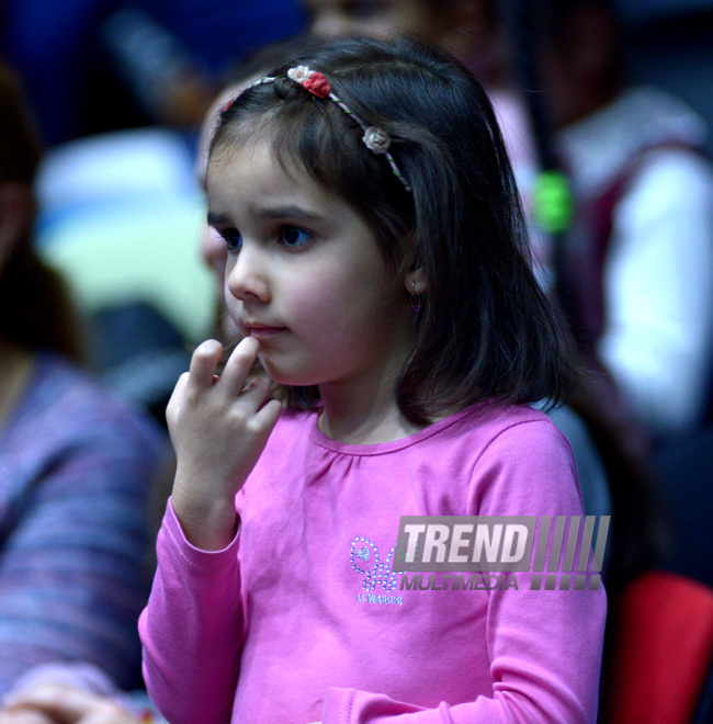 Bədii gimnastika üzrə 22-ci Azərbaycan Birinciliyi və Bölgələrarası Kubok yarışları. Bakı, Azərbaycan, 17 dekabr 2015